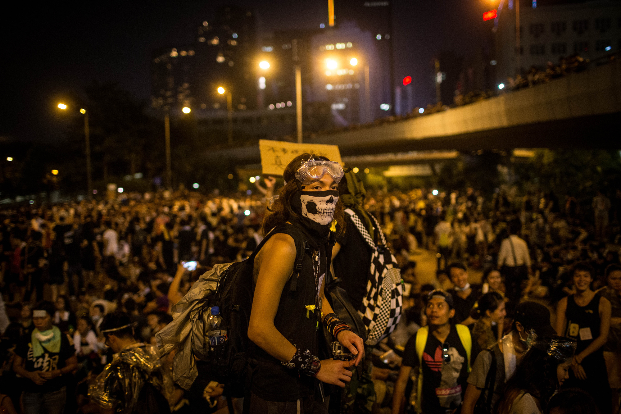 Манифестации в Гонконге. Майдан