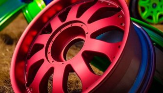 Порошковая покраска дисков и ремонт шин