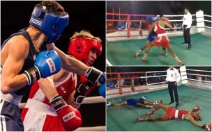 Двойной удар: Обоюдный нокаут на турнире по боксу случился в Индии