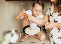 Настоящий  дар — юный кроха-кулинар, или что может ребёнок на кухне