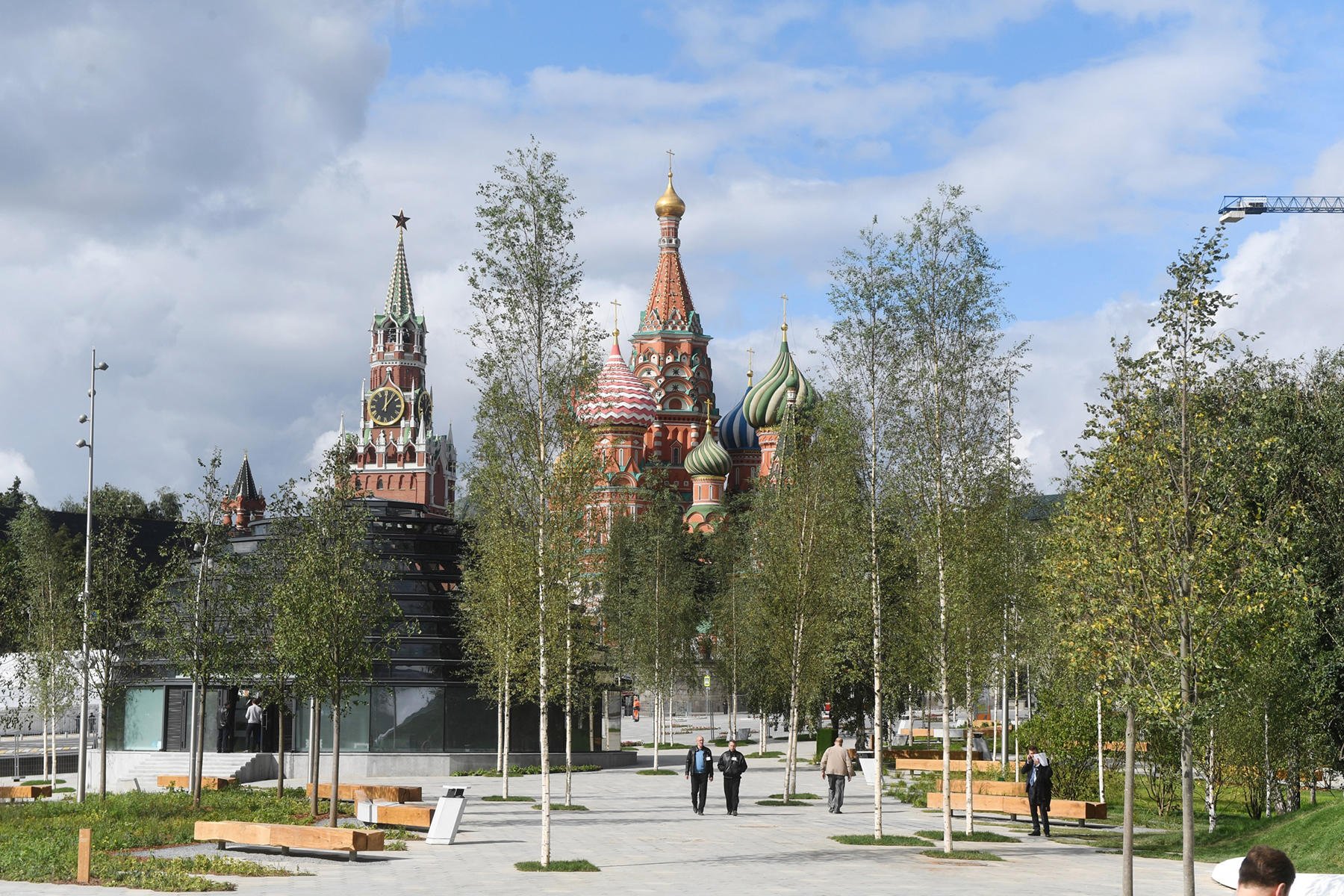 Москва Кремль Зарядье