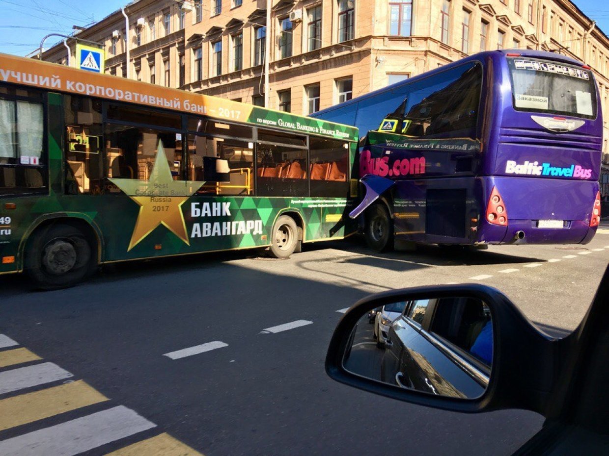 Автобус санкт петербург москва