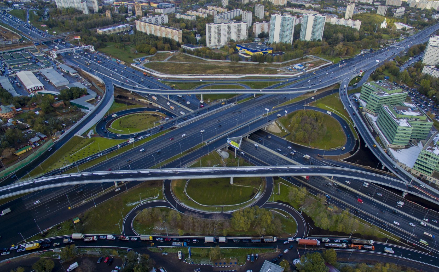 Новые московские дороги
