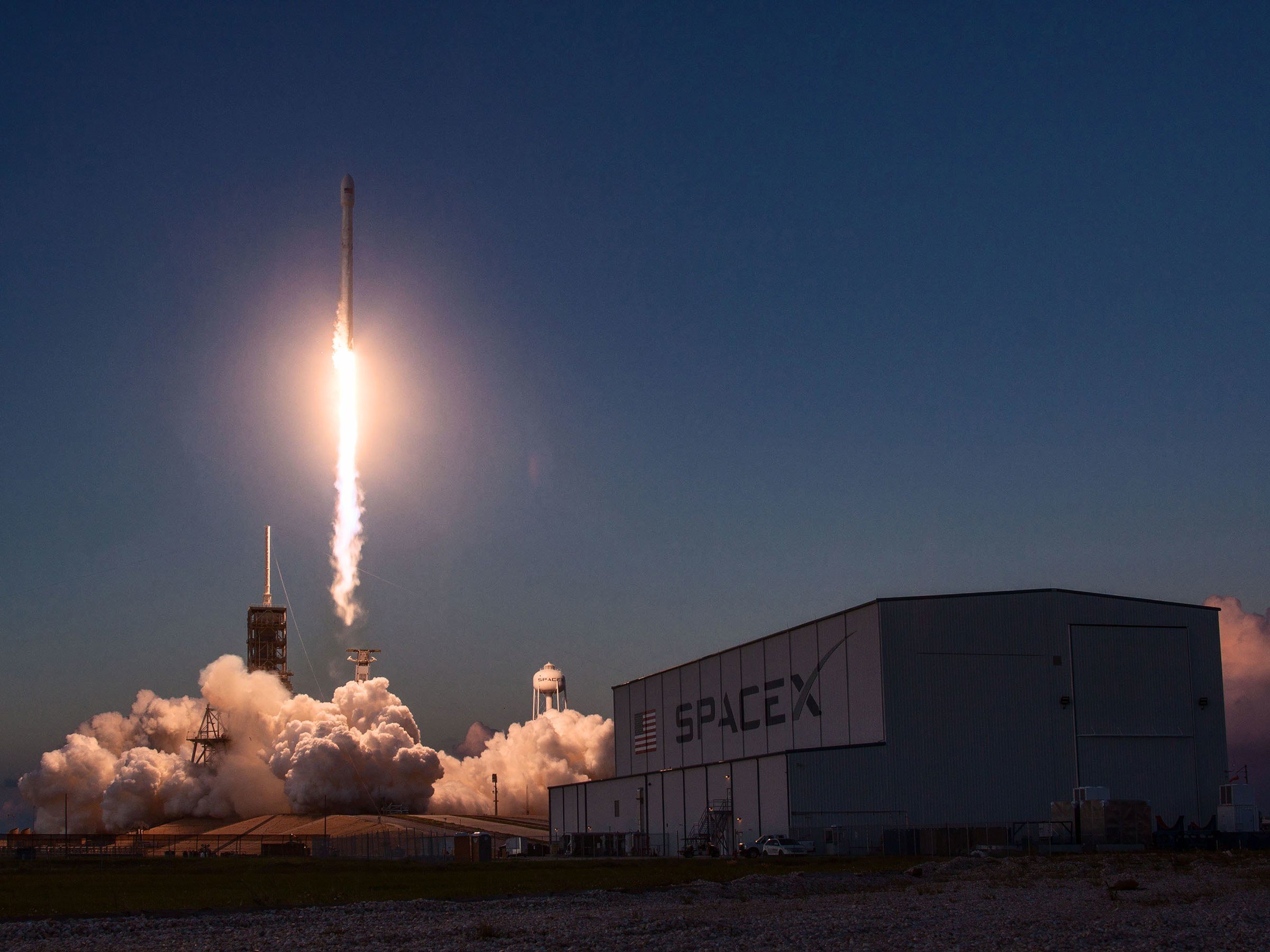 Spacex фото запуска