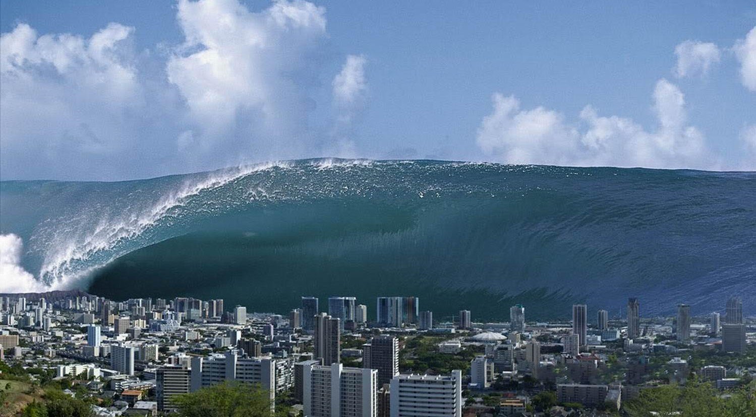 цунами из японии