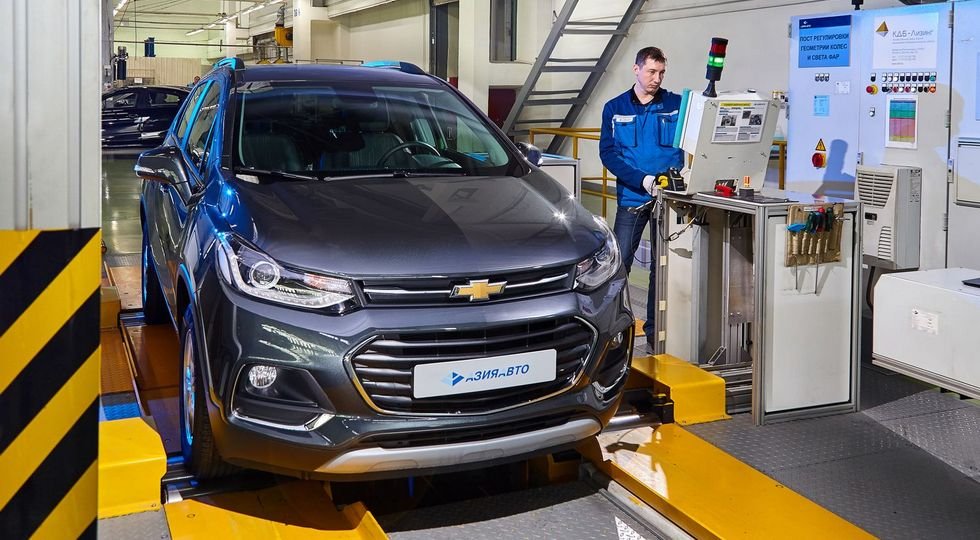 chevrolet tracker трехдверный