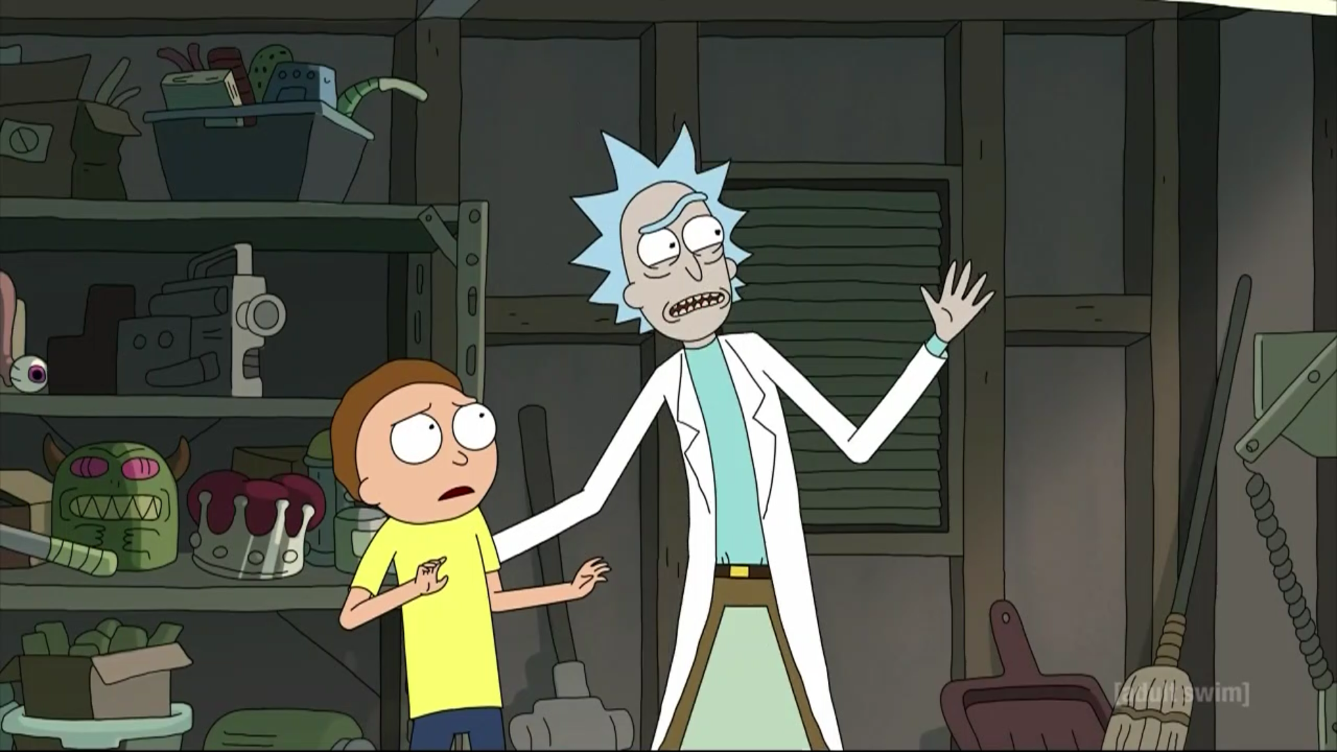 Rick and morty in english