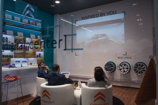 Favorit Motors открыл первый в России цифровой шоу-рум Citroen