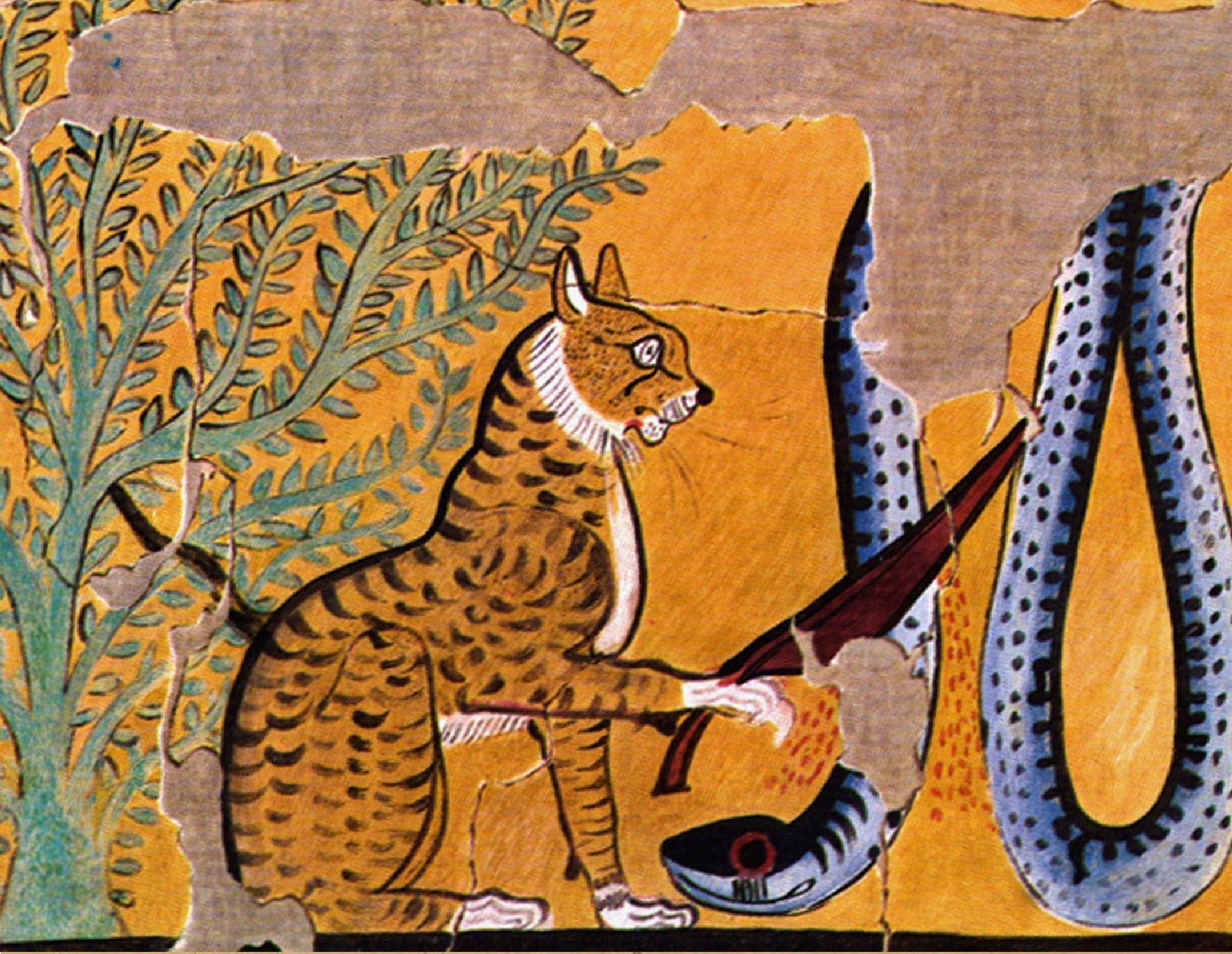 Музыка древнего египта для кошек. Египетские фрески Апоп. Апоп Бог Египта. Апоп в древнем Египте. Змей Апоп.