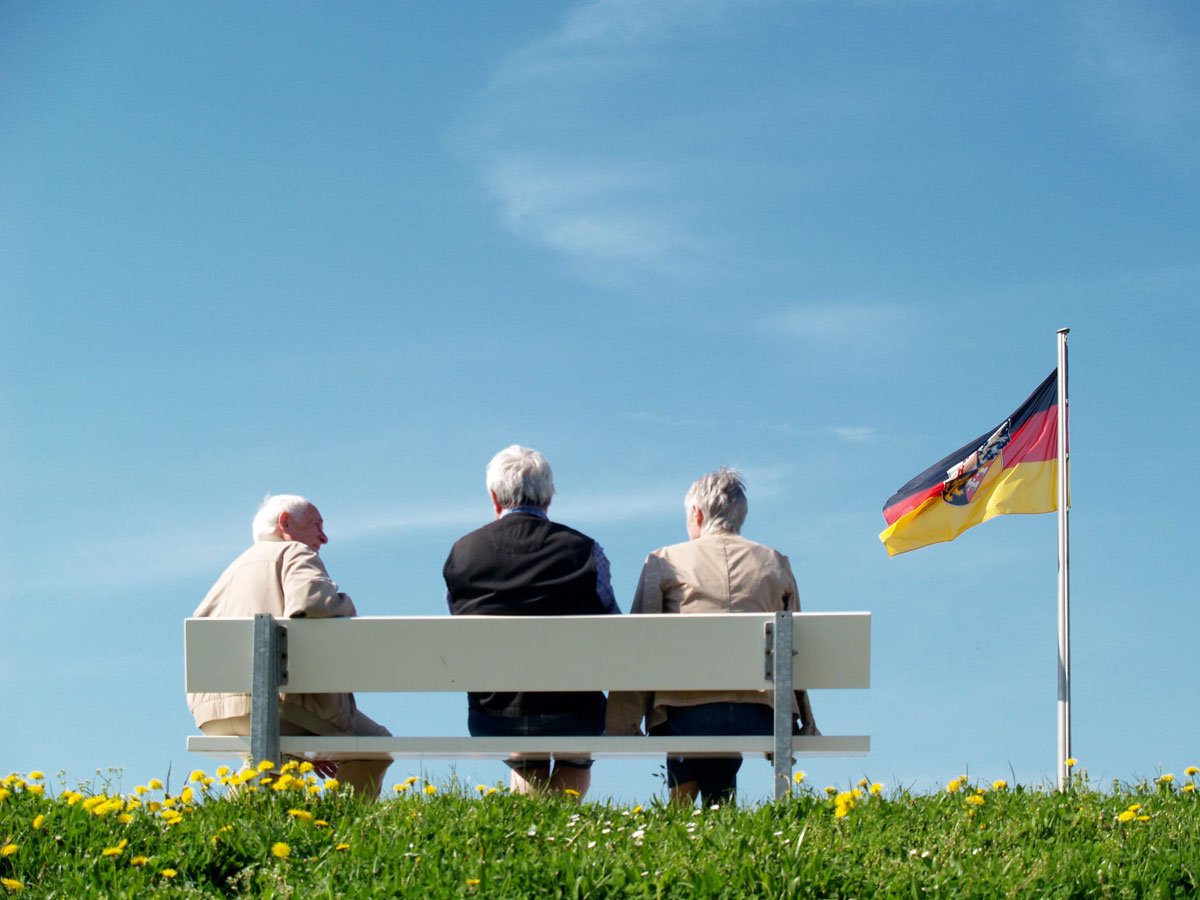 Пожилые люди в Германии