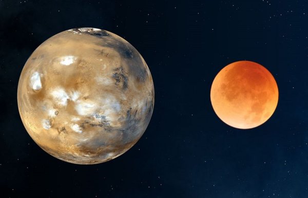 Москвичи увидят «поцелуй» Марса и Урана