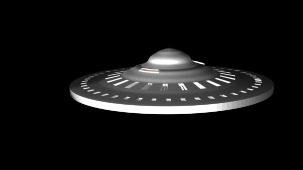 Черный НЛО: инопланетный космический корабль замечен над долиной Прескотт в США