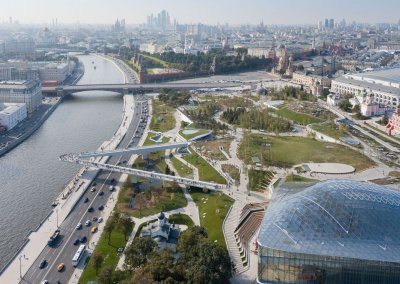 Владимир Ефимов сообщил, что проект Парк Зарядье получил спецприз Международного конкурса