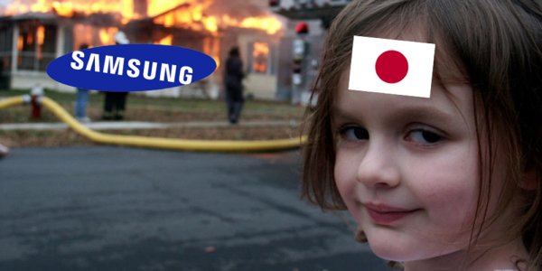 Из лидеров в лузеры: Япония может на корню уничтожить Samsung