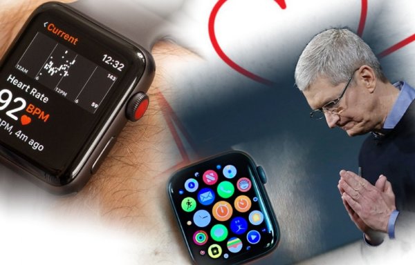 Apple Watch 5 получит революционную фишку, помогающую сердечникам