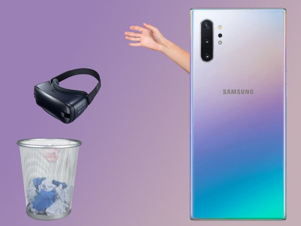 Будут новые VR-очки Samsung Galaxy Note 10 не поддерживает фирменные Gear VR