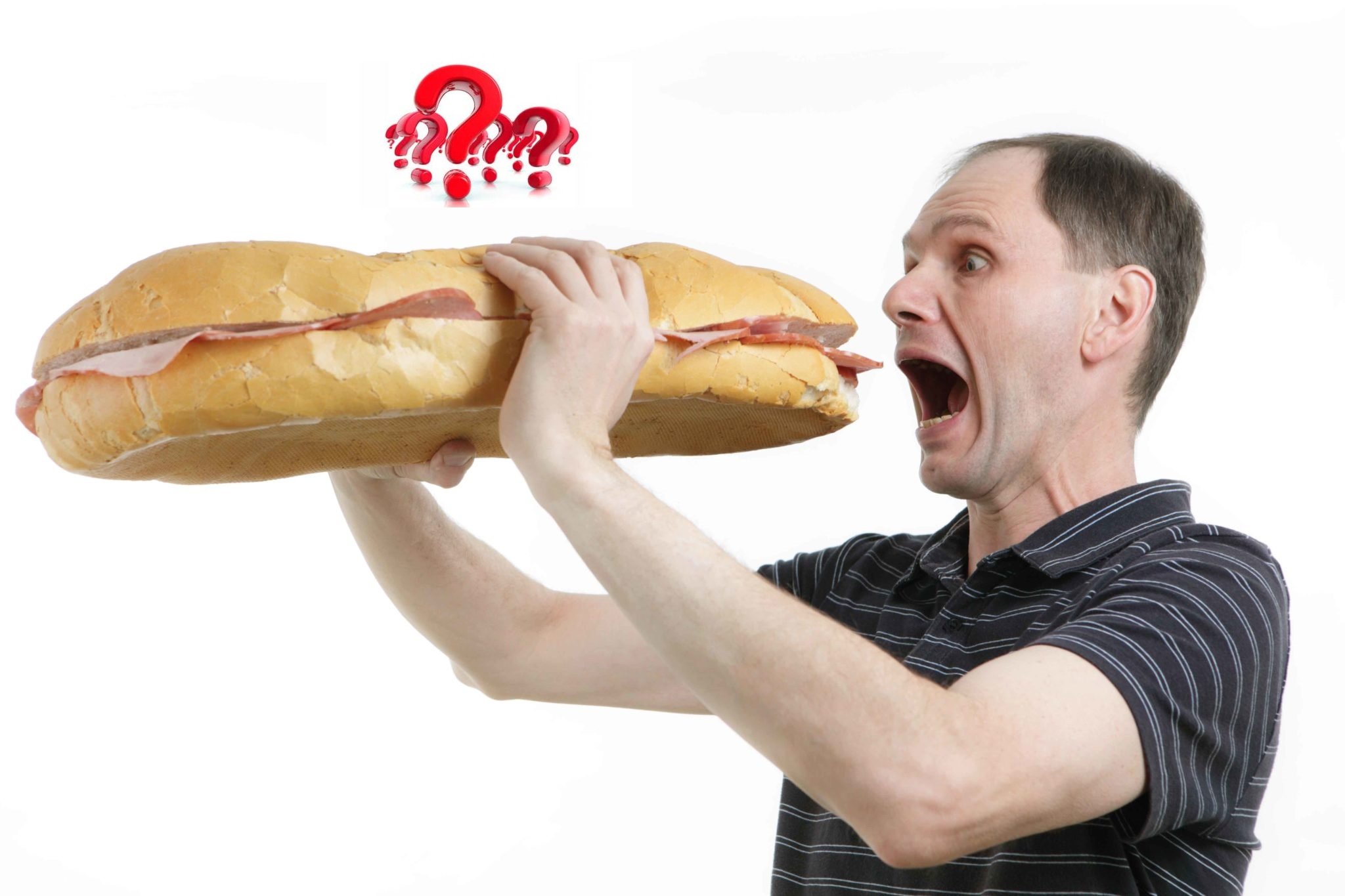 Французский голодный. Человек бутерброд. Человек ест бутерброд. Парень с бутербродом.