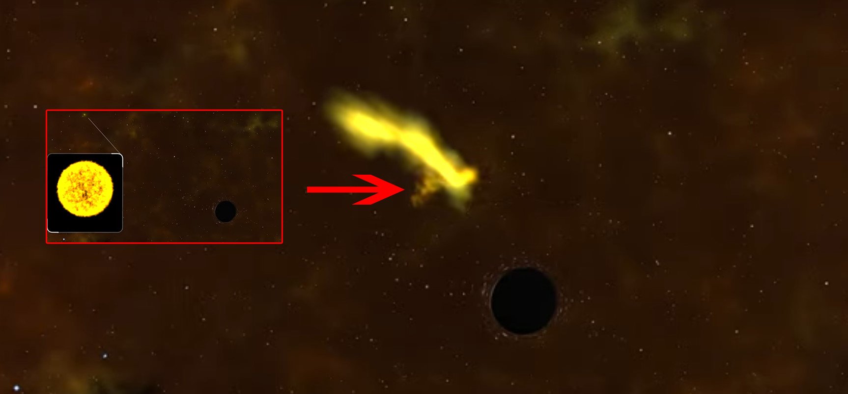 Фото черной дыры в космосе реальные телескоп