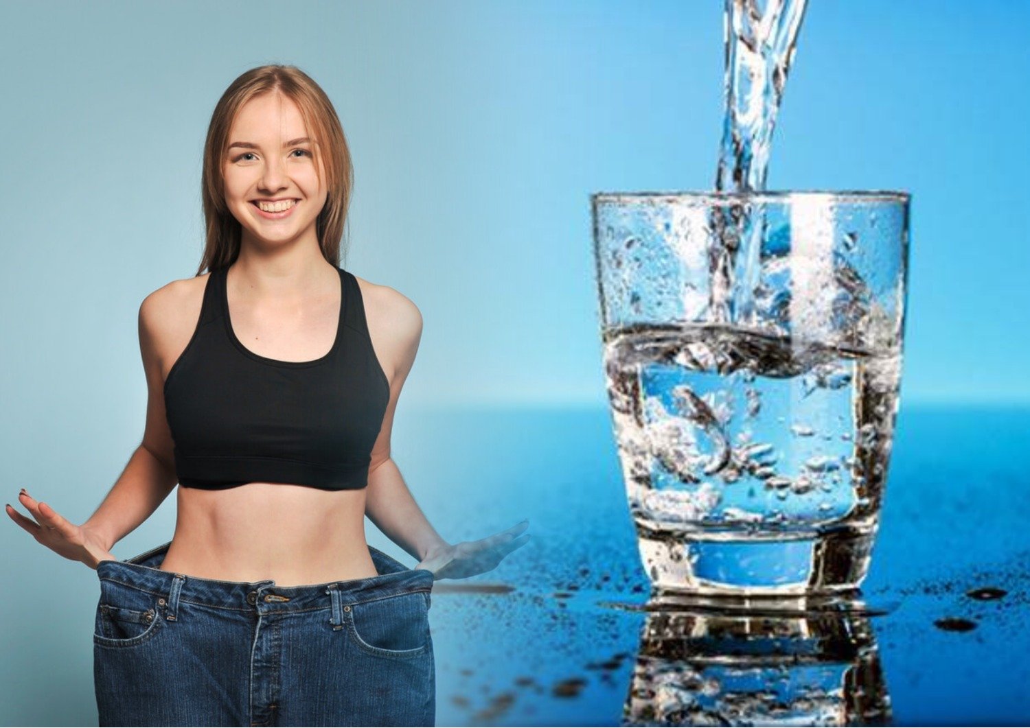вода и лишний вес
