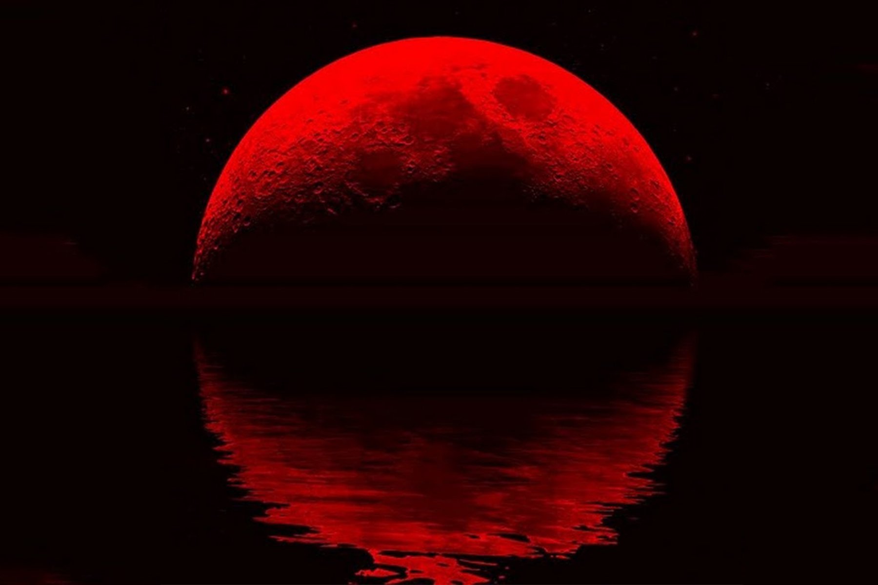 Красная Кровавая Луна. Полнолуние Кровавая Луна. Лунное затмение Кровавая Луна. Кровавая Луна / Bloodmoon (1997).
