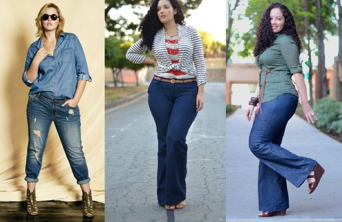 Какие джинсы идут на широкие бедра фото