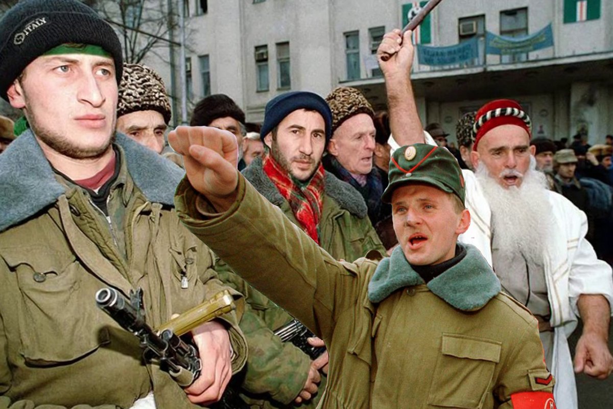 Русские против чеченцев. Уна УНСО Чечня 1995. Уна УНСО В Чечне.