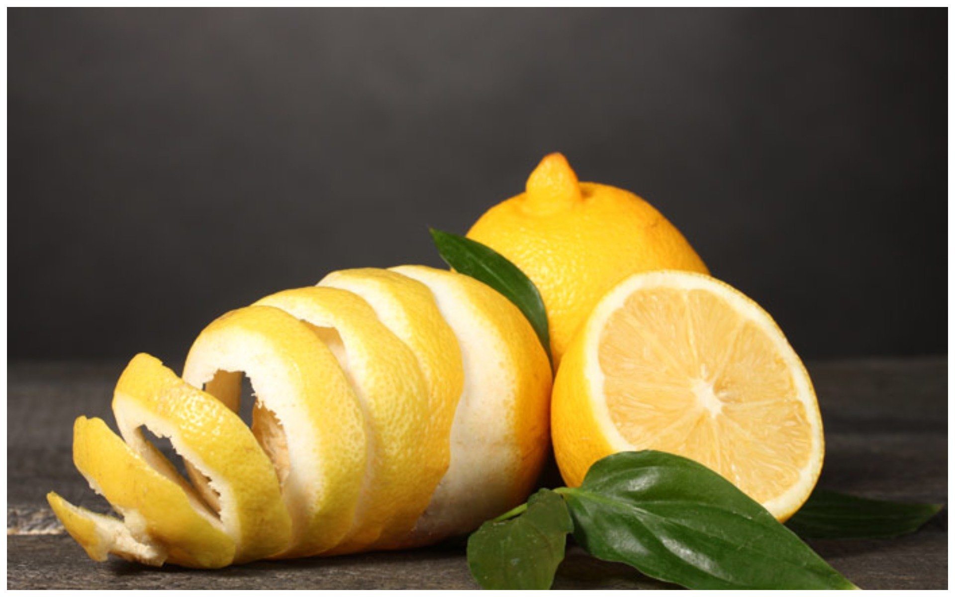 Кожура лимона польза