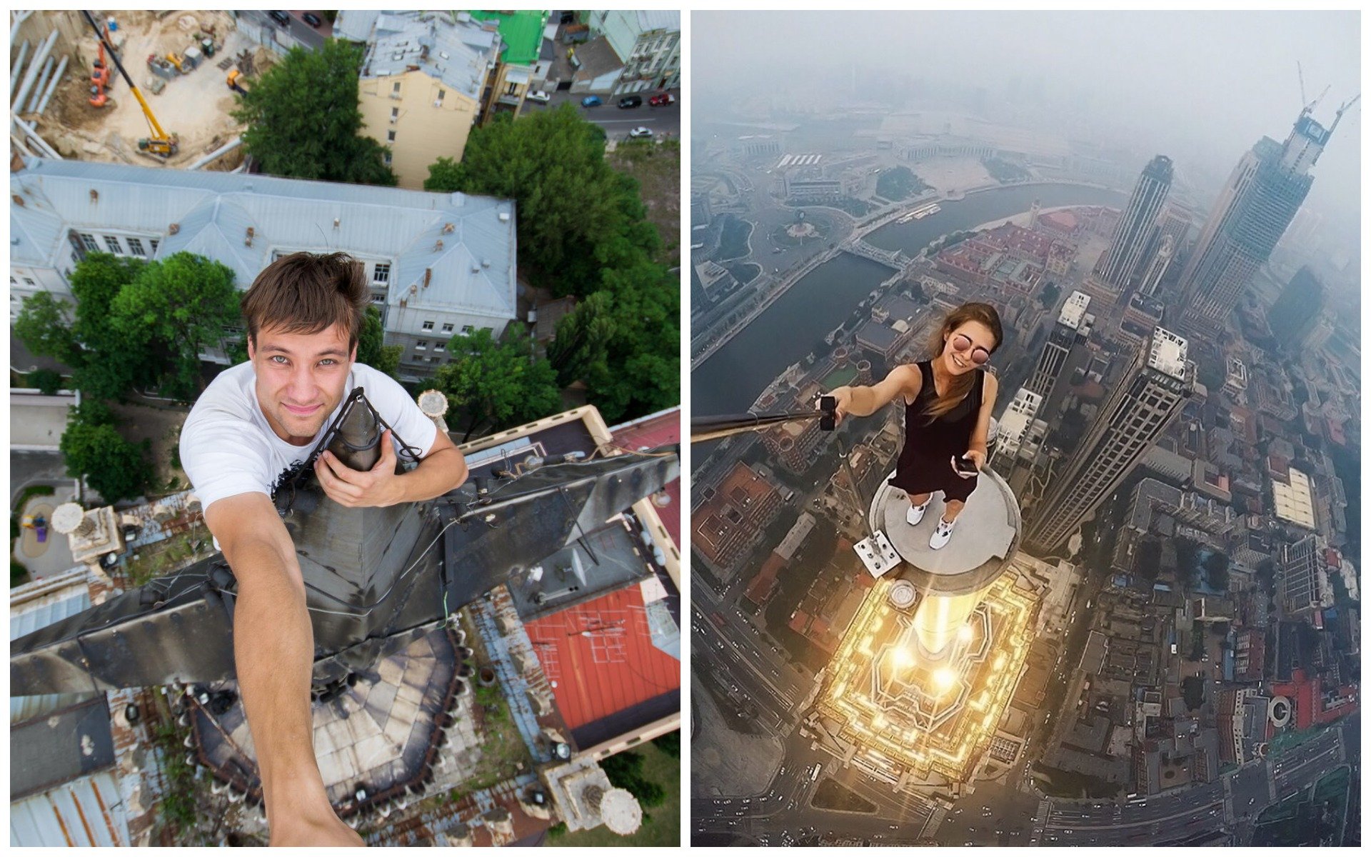 Meet Angela Nikolau, the Russian Daredevil Girl Who Climbs Most Dangerous P...