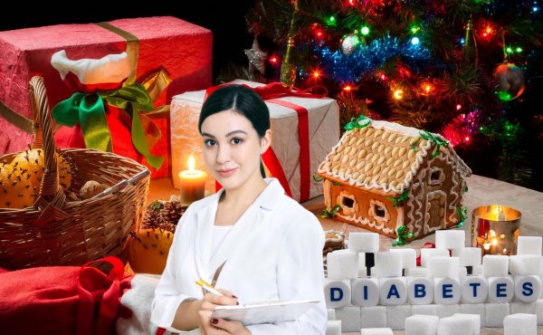 Эндокринолог рассказал, что можно съесть диабетикам в Рождество