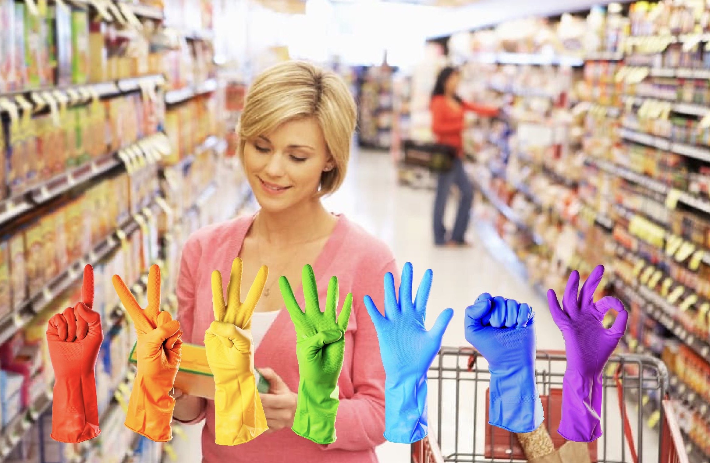 Выбрать качественные продукты. Женщина в супермаркете. Женщина в магазине. Супермаркет. Женщина выбирает продукты.