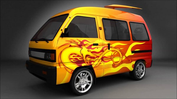 ГАЗель на минималках по цене LADA Granta: Компактвэн Chevrolet Damas  из Казахстана, но не для нас