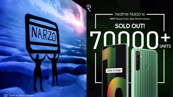 Бюджетный смартфон Realme Narzo 10 разлетелся с полок магазинов за минуты