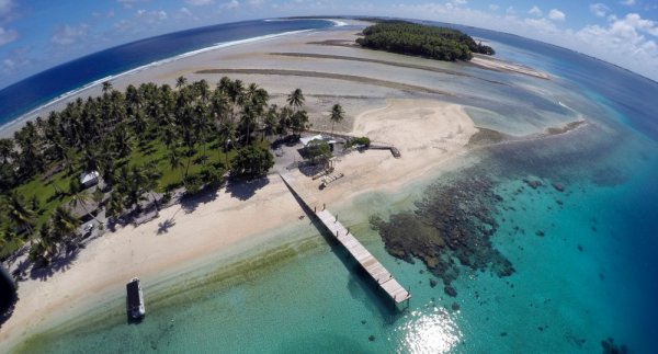 Климатологи: Мелкие острова не тонут при повышении уровня моря