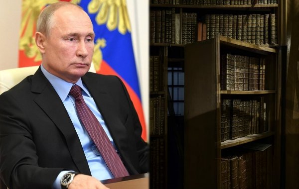 Путин впервые показал секретную комнату в своём кабинете