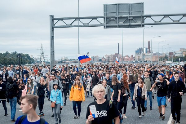 В Москве прошел мирный митинг против введения поправок в Конституцию