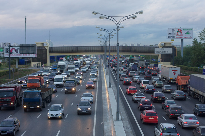 Загрязнение автомагистралей