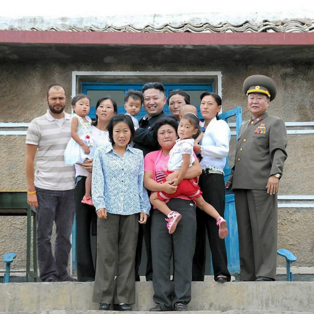 Ким Чен Ын и представители "основы"